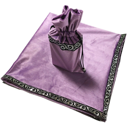 Tovaglia da divinazione dei tarocchi, viola características