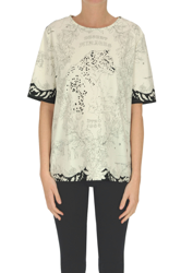 Printed cotton blouse características