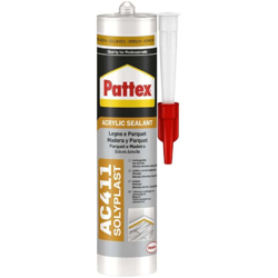 SILICONE ACRILICO PER LEGNO E PARQUET 'PATTEX AC411' ml 300 - Mogano en oferta