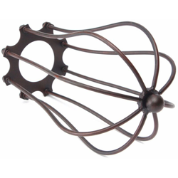Paralume a gabbia in ferro industriale vintage FR per lampada a sospensione a soffitto 80X100x185mm Ruggine precio