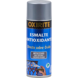 Xylazel - Spruzzo Vernice metallizzata antiossidante Oxirite | 400 mL - Grigio scuro - Grigio scuro características