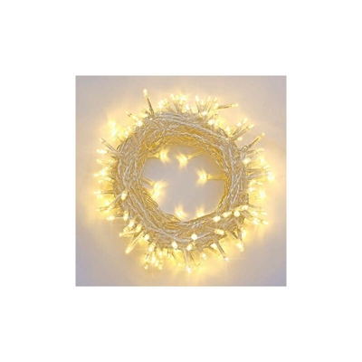 Stringa Luci di Natale 100 LED + 20 Flash luce calda 4501345 - Wimex
