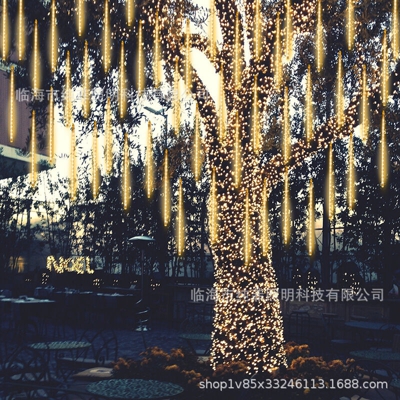 Lampada da doccia Meteor LED, albero sospeso, luci colorate, tipo unico, 60 cm (da 50)