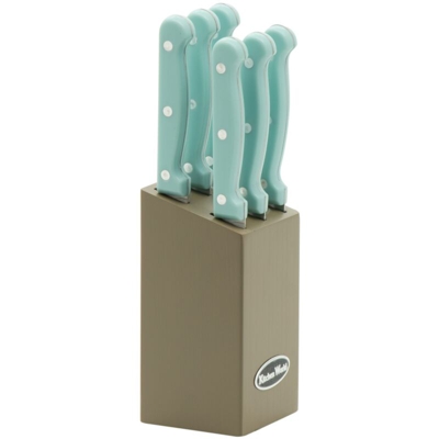 Casa Collection - Ceppo Coltelli da Bistecca 7 Pezzi Kitchen World in Acciaio