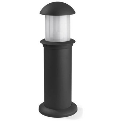 Paletto Luminoso Da Esterno Medio 1 Luce Urban Grey Ip44, E27