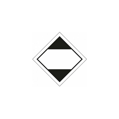 Caledonia Signs - Caledonia segni 59837 LQ diamante (ADR 2011) etichetta, 100 mm x 100 mm (Confezione da 100)