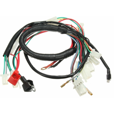 Drillpro - Circuito di avviamento Cavo elettrico Pit Bike Atv Quad 50cc 70cc 90cc 110cc 125cc