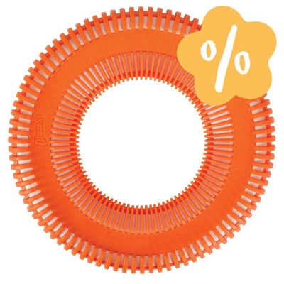Prezzo speciale! Chuckit! Rugged Flyer Arancione - L - Ø 25 cm