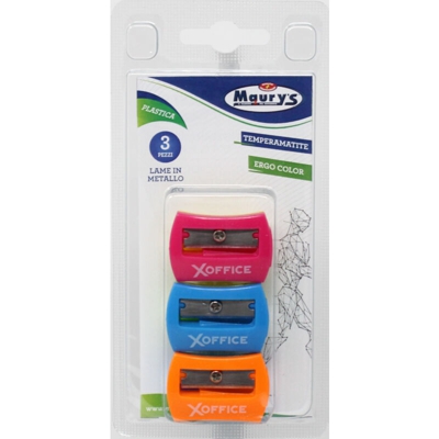 Maury'S Temperini 3 Pz Ergo Colorati