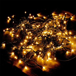 filo di luci decorative 48-160 LED decorazione giardino decorazione per esterno 48 LEDs warmweiß (de) - Deuba precio