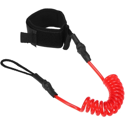 Corda per pagaia da surf, MH17093, cuore rosso bianco