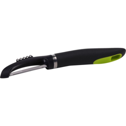 Casa Collection - Pelaverdure in Acciaio Inox con Manico in Polipropilene Grigio Scuro/Verde precio