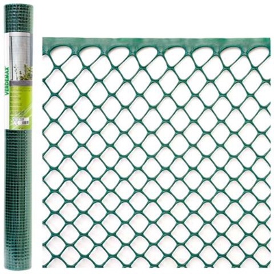 Rete Da Giardino Esagonale Maglia 15 Mm Rotolo Altezza 1 X 30 Metri Verde