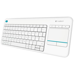 K400 Plus, RF Wireless, QWERTY, Senza fili, Bianco, Monotone, 10 m precio