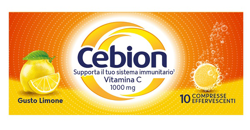 CEBION EFFERVESCENTE VITAMINA C LIMONE 10 COMPRESSE en oferta