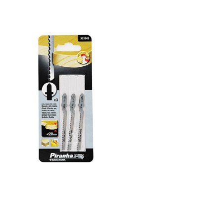 Black&decker - BLACK&DECKER PIRANHA 3 LAME SEGHETTO ALTERNATIVO PER LEGNO X21043 TAGLIO FINE