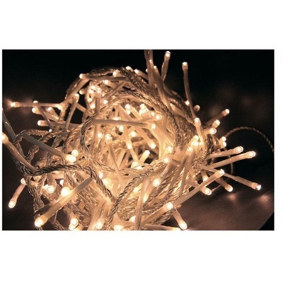 Natale 500 Led Bianco Caldo Trasparente con Box - Giocoplast