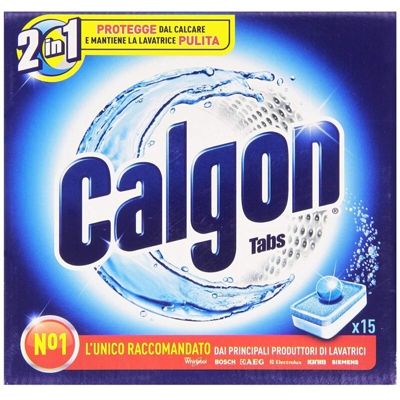 7 PASTIGLIE ANTICALCARE LAVATRICE CLASSICO 15 TABS - Calgon