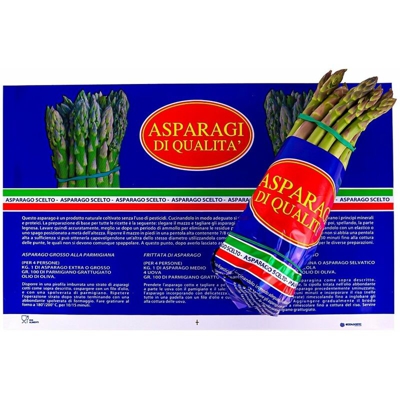 Boxlum - Polipropilene perlato per il confezionamento di asparagi confezione da 9 kg
