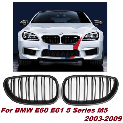 2x Griglia anteriore per reni per BMW E60 E61 Serie 5 M5