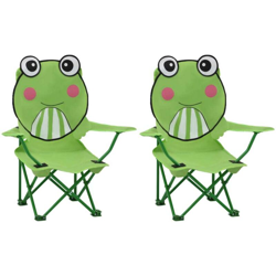 Nova - Sedie da Giardino per Bambini Set 2 pz in Tessuto con Braccioli vari modelli modelli : Rana precio