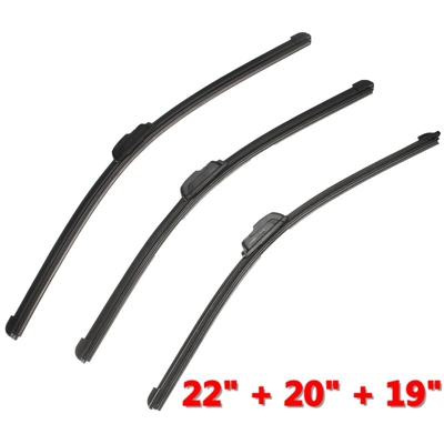 Drillpro - 3pcs tergicristalli braccio lama destra per Ford Mondeo MK3