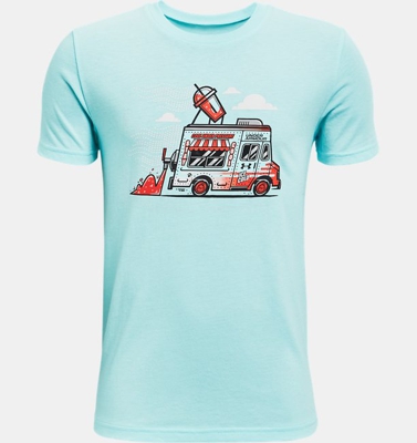 Maglia a manica corta UA SP Ice Cream Truck da ragazzo