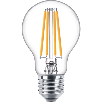 Philips Lampadina Led a Goccia in Vetro Filamento 10 100W Bianco