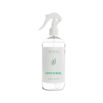 Mr&Mrs Fragrance Profumo Spray Blanc Papaya Do Brasil 500 Ml Profumo Ambiente Tessuti