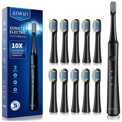 Di Sonic Spazzolino Elettrico 40000vpm 10 Brush Teste Ricaricabile Hp141a características