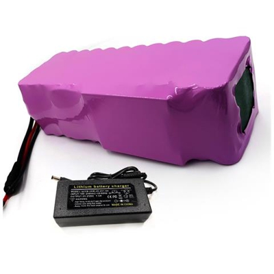 28ah 6s8p 24v Batteria E-bike Ebike Bicicletta Elettrica Li-ion Personalizzabile 225x90x70mm