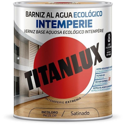 Vernice all'acqua Ecological Weathering Satin Titanlux | 2.5 L