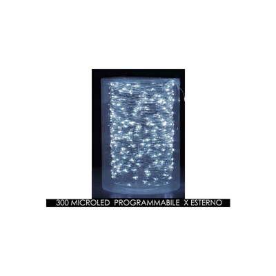 Catena 300 Micro Led - Bianco Freddo - da interno ed esterno - Dictro Lux