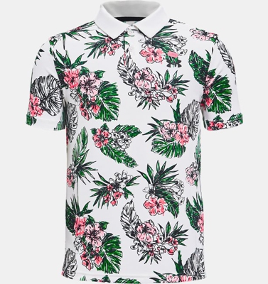 Polo UA Performance Floral da ragazzo