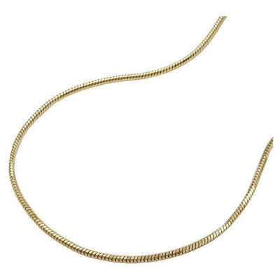 Collana 519002 - Chain Snake 5-edge 9ct Gold 45cm