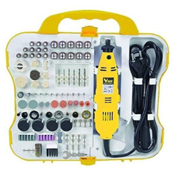 Utensile Rotativo Minitrapano Fresa Smerigliatrice 130W Mini Drill 165pz Valiget características