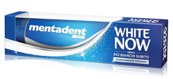 MENTADENT WHITE NOW 75 ML características