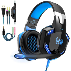 Cuffie Gaming PS4 Cuffie PS5 con Microfono Headset Auricolare Gioco con 3.5mm Jack e LED Bass Stereo Noise Cancelling per Playstation 4, Nintendo precio