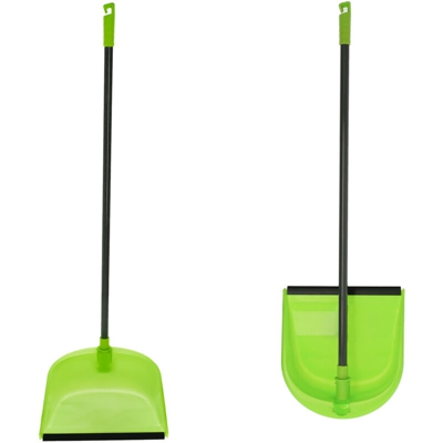 PALETTA per SPAZZATURA IN PVC Con MANICO in plastica MAURER