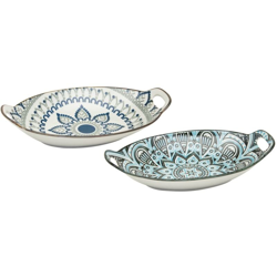 Casa Collection - Vassoio Azimuth Ovale Alto 2 Decorazioni Assortite precio