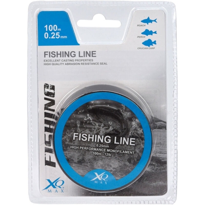 FILO NYLON PER PESCA Ø mm 0.25 x 100 mt. - trasparente