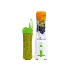 Frullatore Smoothie 300W con borraccia colore bianco e verde - Joyteck en oferta