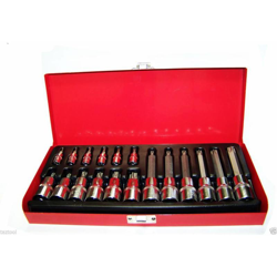 OX - 18 pz Bussola con MASCHIO TORX - 1/4 1/2 NO foro BUSSOLE INSERTI en oferta