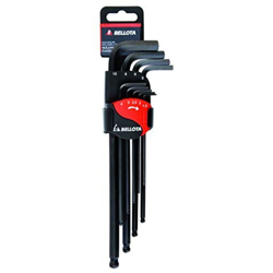 CHIAVI ESAGONALI BALPOINT IN SERIE (1,5-10) 9 pezzi características