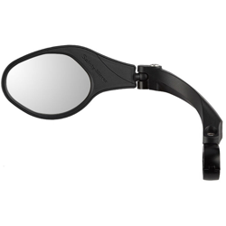 1 lente in acciaio inossidabile di PCS Rear View Mirror MTB manubrio di sicurezza laterale Specchio bici della strada flessibile retrovisore Specchi características