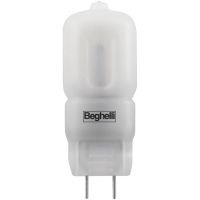 56096 - lampada LED inside G4 LEDART ECOLED 12V Volt - 1.5Watt - attacco G4 - 100lm lumen - 3000K Kelvin - 12mm diametro - 37mm lunghezza - vita