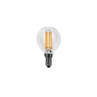 Nova Line - Lampadina Led a Filamento G45 E14 4W Bianco Neutro 4000K