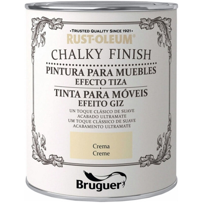 Vernice effetto gesso Chalk Paint Rust-Oleum Xylazel | 750 mL - 803 Cream - 803 Cream