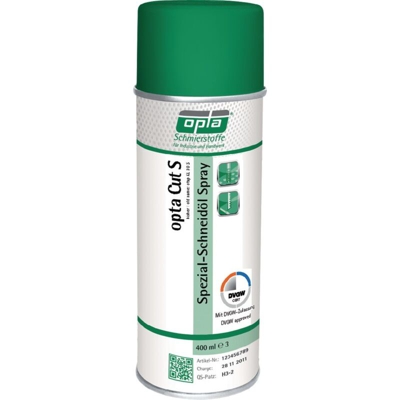 Opta - Olio Da Taglio Prestazioni Scelto Cut S Dvgw Modello: Aerosol 400Ml