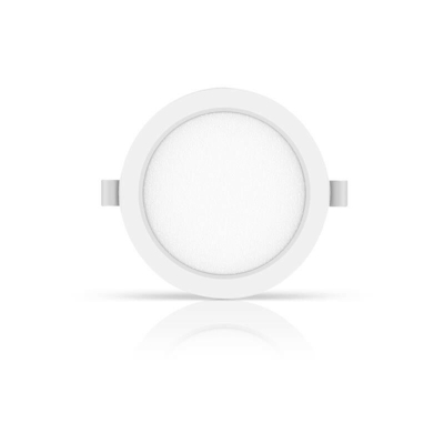 Aigostar - Faretto Led da incasso 20W Tondo cornice bianca slim Bianco Freddo 6500K
